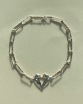 Heart Doves Necklace